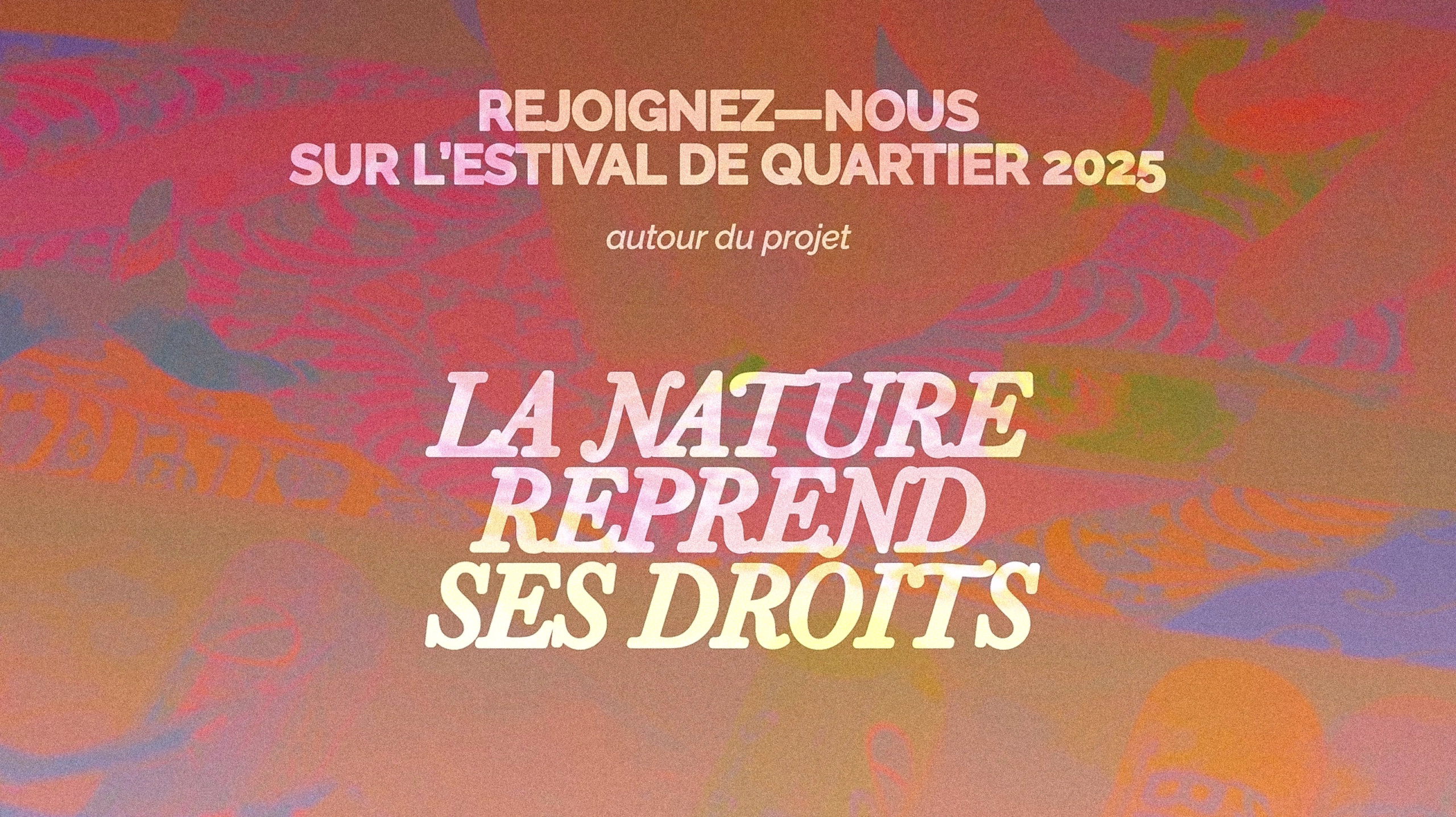 La nature reprend ses droits à l’Estival de quartier
